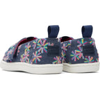 Toms Toms Παιδικές Εσπαντρίγιες με Σκρατς Μπλε Εσπαντρίγιες Κορίτσι / Espadrilles Girl 10020623_Tiny_Alpargata_NavyEmbroideredFloral_B