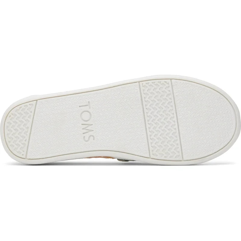 Toms Toms Εφηβικές Ανατομικές Εσπαντρίγιες για Κορίτσια με Λουλούδια Εσπαντρίγιες Κορίτσι / Espadrilles Girl 10020627_Youth_Alpargata_ParfaitPinkOmbreFloralLace_BS