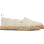 Toms Toms Εφηβικές Ανατομικές Εσπαντρίγιες για Κορίτσια Μπεζ Εσπαντρίγιες Κορίτσι / Espadrilles Girl 10020634_Youth_Alpargata_RopeNaturalUndyedMetallicLinenStripe_S