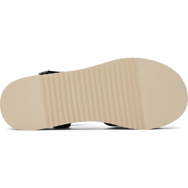 Toms Toms Youth Diana Κορίτσια Ανατομικό Πέδιλο Μαύρο Πέδιλο Κορίτσι / Sandals Girl 10020642_Youth_Diana_BlackCanvas_BS