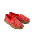 Toms Toms Υφασμάτινες Εφηβικές Εσπαντρίγιες σε Κόκκινο Χρώμα Εσπαντρίγιες Κορίτσι / Espadrilles Girl 10022095-f