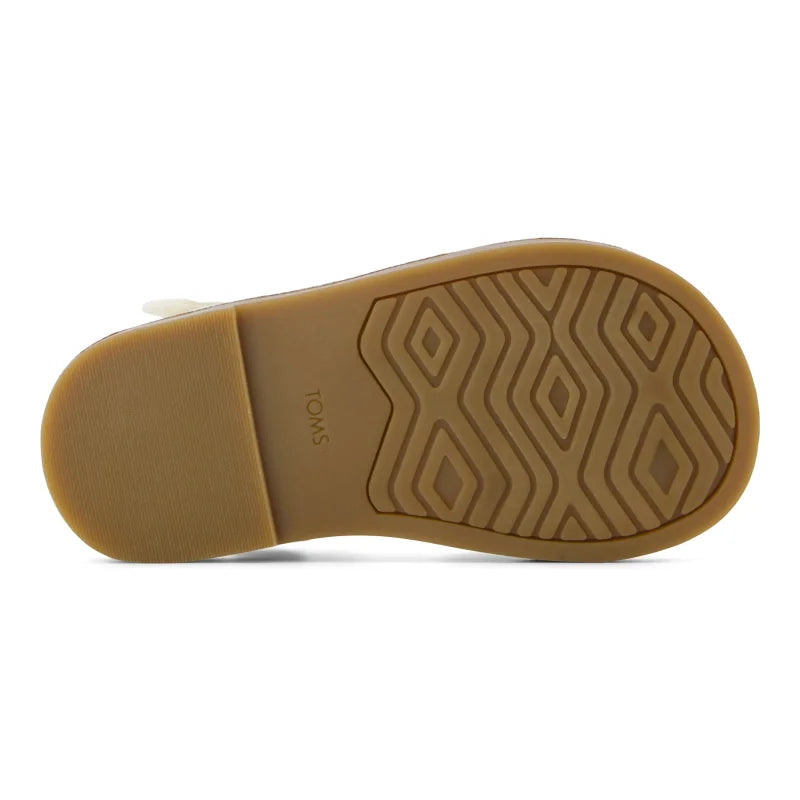 Toms Toms Παίδικα Πέδιλα για Κορίτσια Χρυσά Πέδιλο Κορίτσι / Sandals Girl 10022098_T_Girl_Remi_EgretBotanicalEyelet_BS