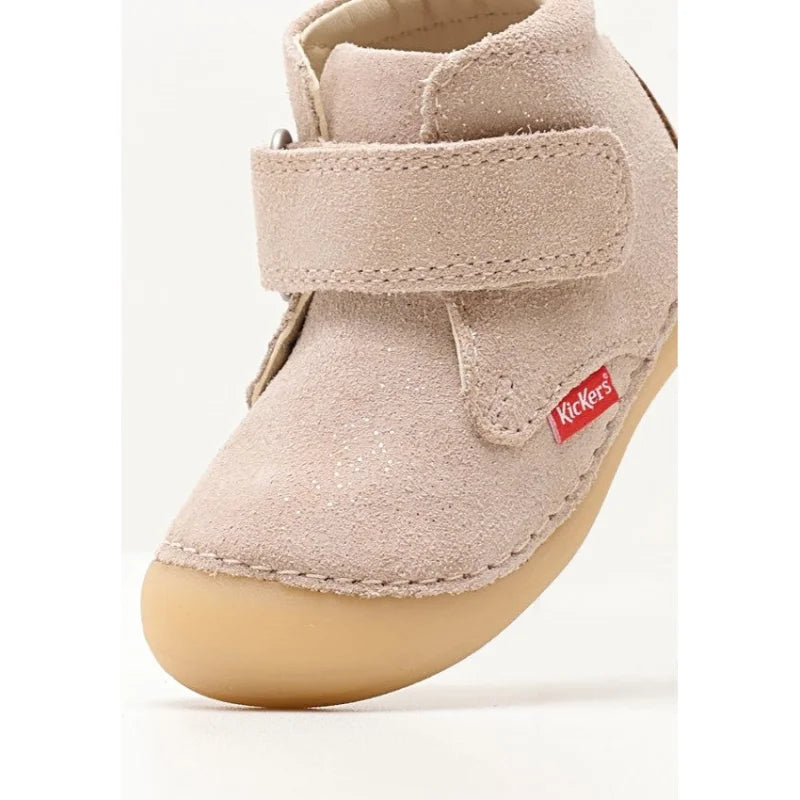 Kickers Kickers Suede Παιδικά Μποτάκια με Σκρατς Μπεζ Μποτάκι Κορίτσι / Boots Girl 113-Sabio.Ch_18-02-30_2-750x850h