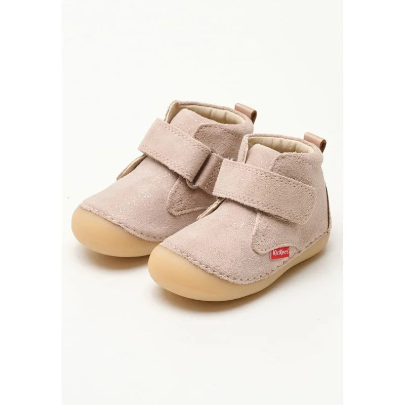 Kickers Kickers Suede Παιδικά Μποτάκια με Σκρατς Μπεζ Μποτάκι Κορίτσι / Boots Girl 113-Sabio.Ch_18-02-30_4-750x850h