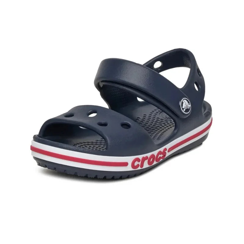 Crocs Crocs 211055-4CC Παιδικά Πέδιλα Crocband Sandal - Navy/Red Θαλάσσης Αγόρι / Beachwear Boys 141338500076-21-1-940x940