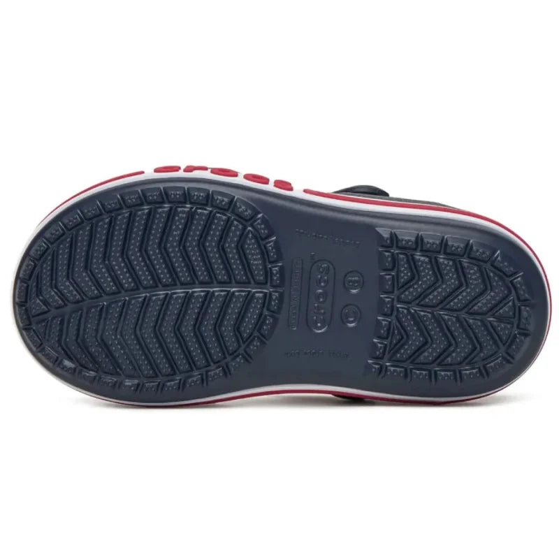 Crocs Crocs 211055-4CC Παιδικά Πέδιλα Crocband Sandal - Navy/Red Θαλάσσης Αγόρι / Beachwear Boys 141338500076-21-5-940x940