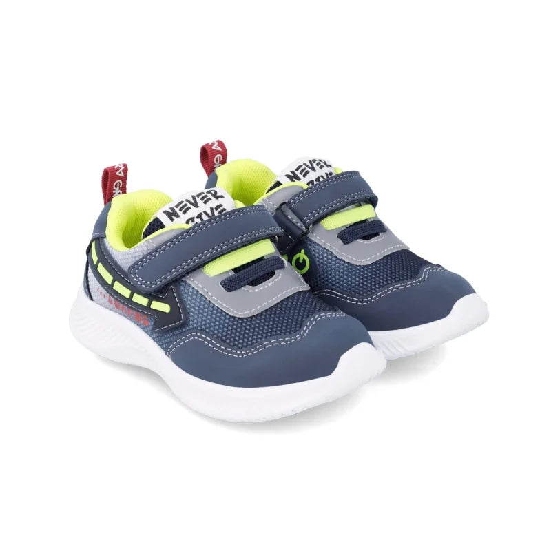 Garvalin Garvalin Παιδικά Sneakers με Φωτάκια Ανατομικά για Αγόρι Μπλε Παπούτσι Αγόρι Φωτάκια / Shoes with Lights Boy 231805-A-02