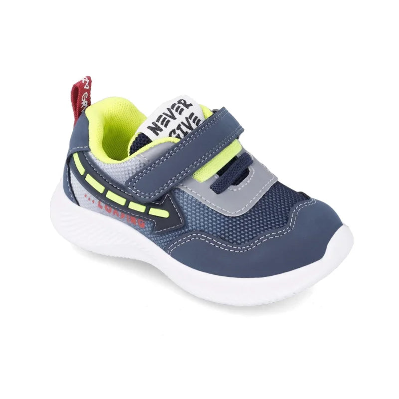 Garvalin Garvalin Παιδικά Sneakers με Φωτάκια Ανατομικά για Αγόρι Μπλε Παπούτσι Αγόρι Φωτάκια / Shoes with Lights Boy 231805-A-04