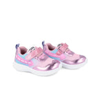 Garvalin Garvalin Παιδικά Sneakers με Φωτάκια Ανατομικά για Κορίτσια Ροζ Παπούτσι Κορίτσι Φωτάκια / Shoes with Lights Girl 231805-C-07