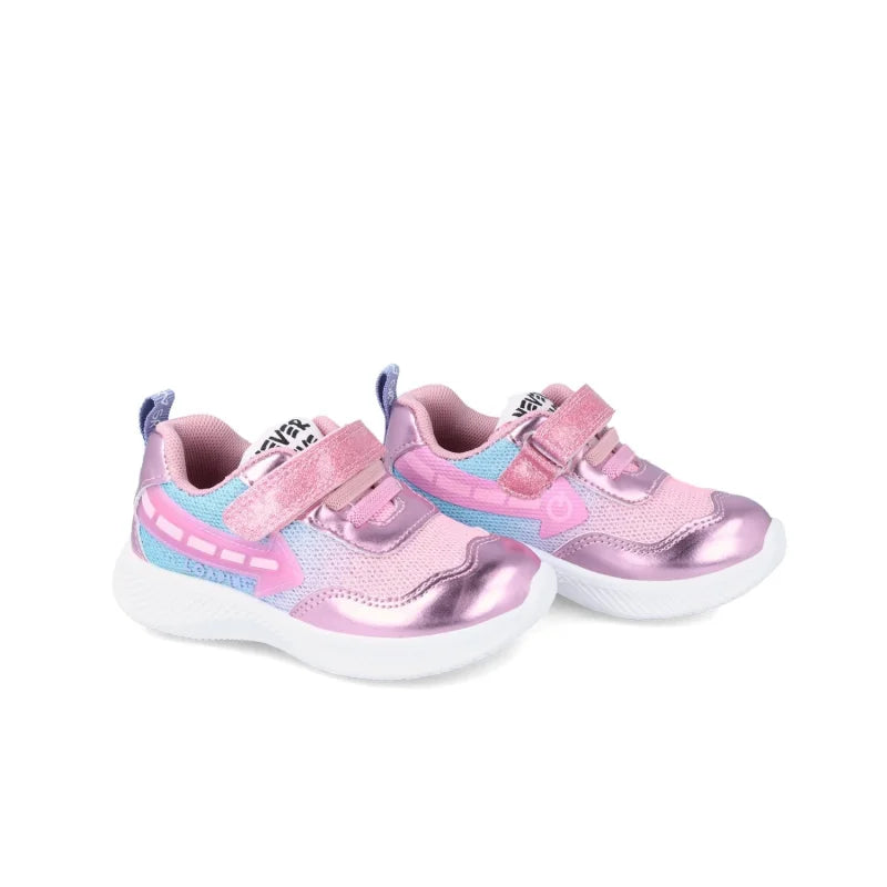 Garvalin Garvalin Παιδικά Sneakers με Φωτάκια Ανατομικά για Κορίτσια Ροζ Παπούτσι Κορίτσι Φωτάκια / Shoes with Lights Girl 231805-C-07