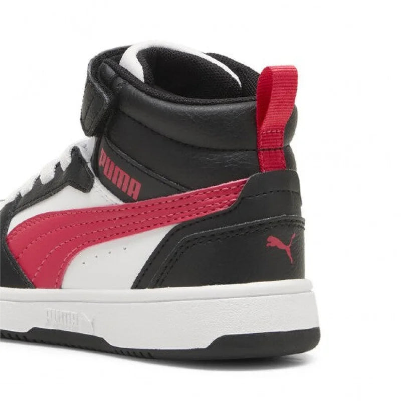 Puma Puma Παιδικά Sneakers High Λευκά Φουξία Sneaker Κορίτσι / Sneaker Girl 393832-165-550x550