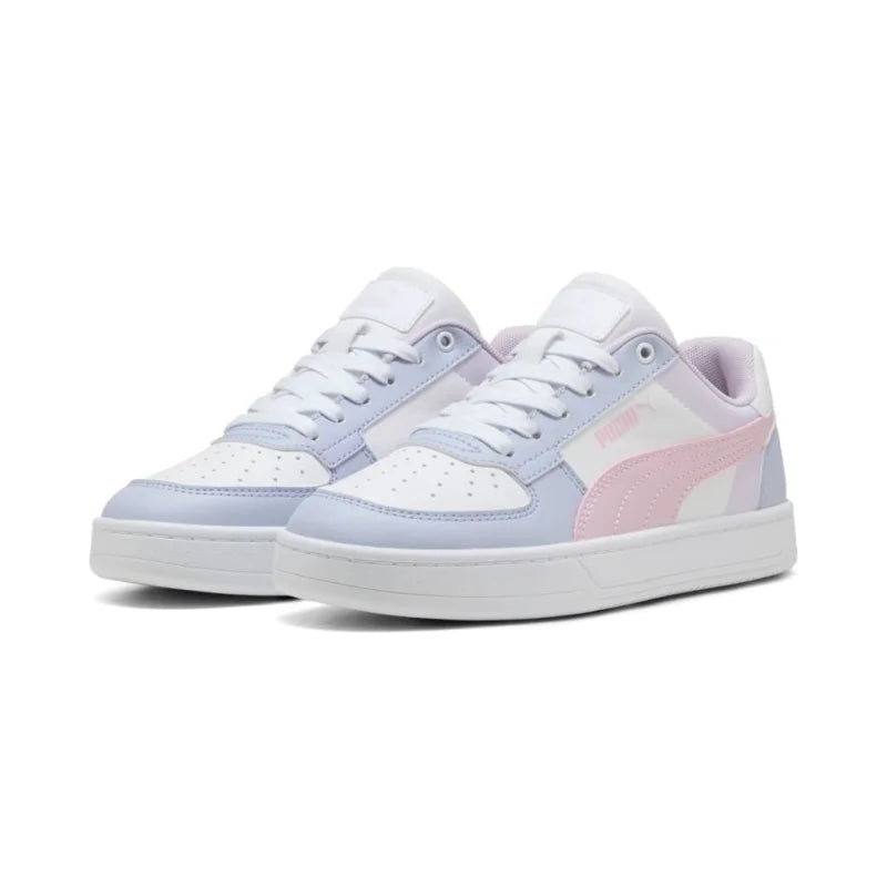 Puma Puma Caven 2.0 Block Jr παιδικά sneakers Λευκό 394461-15 Sneaker Κορίτσι / Sneaker Girl 394461_15