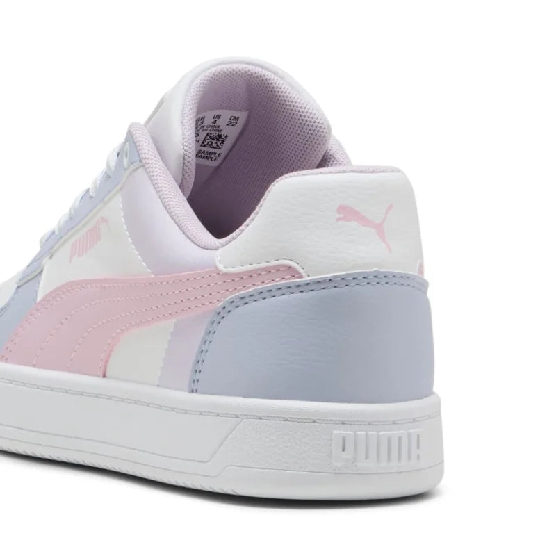 Puma Puma Caven 2.0 Block Jr παιδικά sneakers Λευκό 394461-15 Sneaker Κορίτσι / Sneaker Girl 394461_15_bv