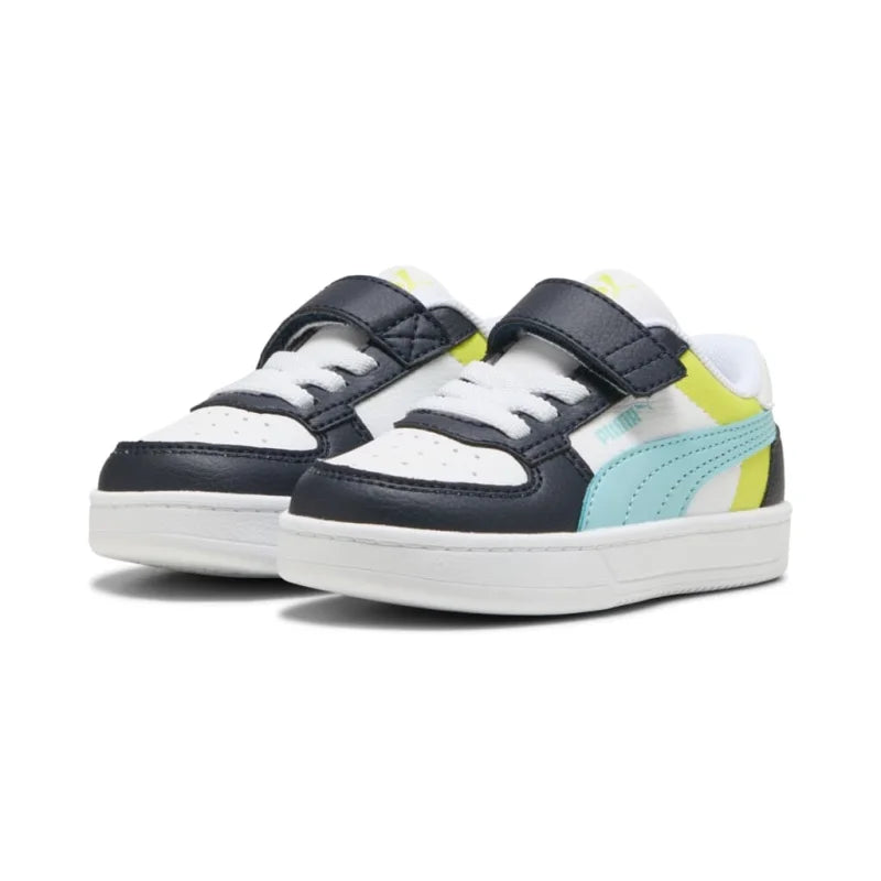 Puma Puma Caven 2.0 Block AC+ Inf παιδικά sneakers Λευκό 394463-12 Sneaker Αγόρι / Sneaker Boys 394463_12