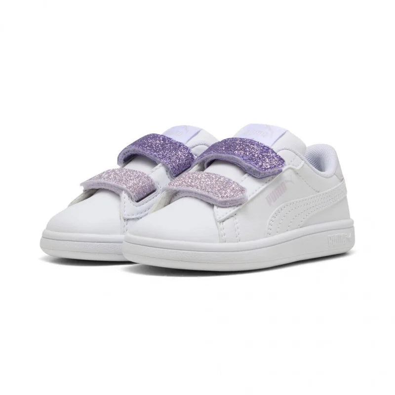Puma Puma Παιδικά Sneakers με Σκρατς Λευκά Sneaker Κορίτσι / Sneaker Girl 395610_06-1200x1200