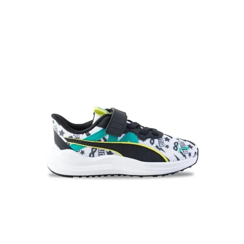 Puma Puma Αθλητικά Παιδικά Παπούτσια Running Reflect Lite Masked Hero AC Λευκά Αθλητικά Αγόρι /Sportshoes Boys 395652-01-1650x1650