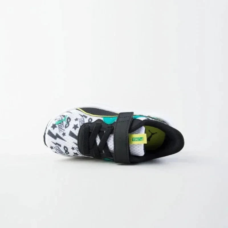 Puma Puma Αθλητικά Παιδικά Παπούτσια Running Reflect Lite Masked Hero AC Λευκά Αθλητικά Αγόρι /Sportshoes Boys 395652-01-c-600x600