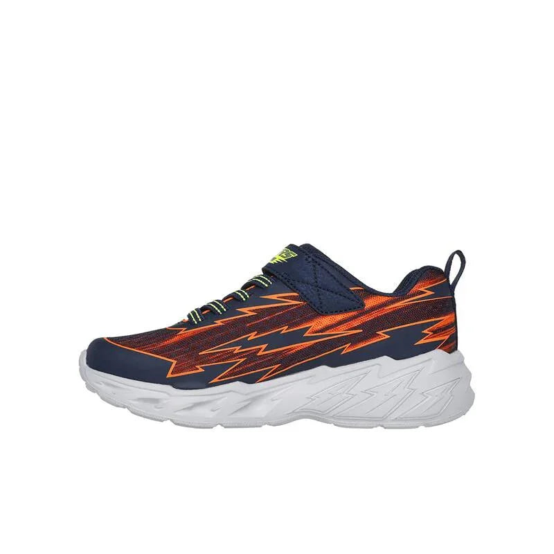 Skechers Skechers Παιδικά Sneakers Light Storm 2.0 με Σκρατς & Φωτάκια μπλε Παπούτσι Αγόρι Φωτάκια / Shoes with Lights Boy 400149L_NVOR_03