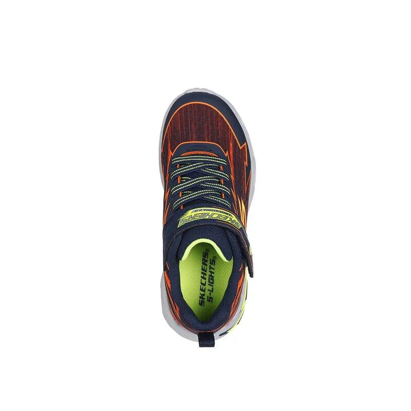 Skechers Skechers Παιδικά Sneakers Light Storm 2.0 με Σκρατς & Φωτάκια μπλε Παπούτσι Αγόρι Φωτάκια / Shoes with Lights Boy 400149L_NVOR_04