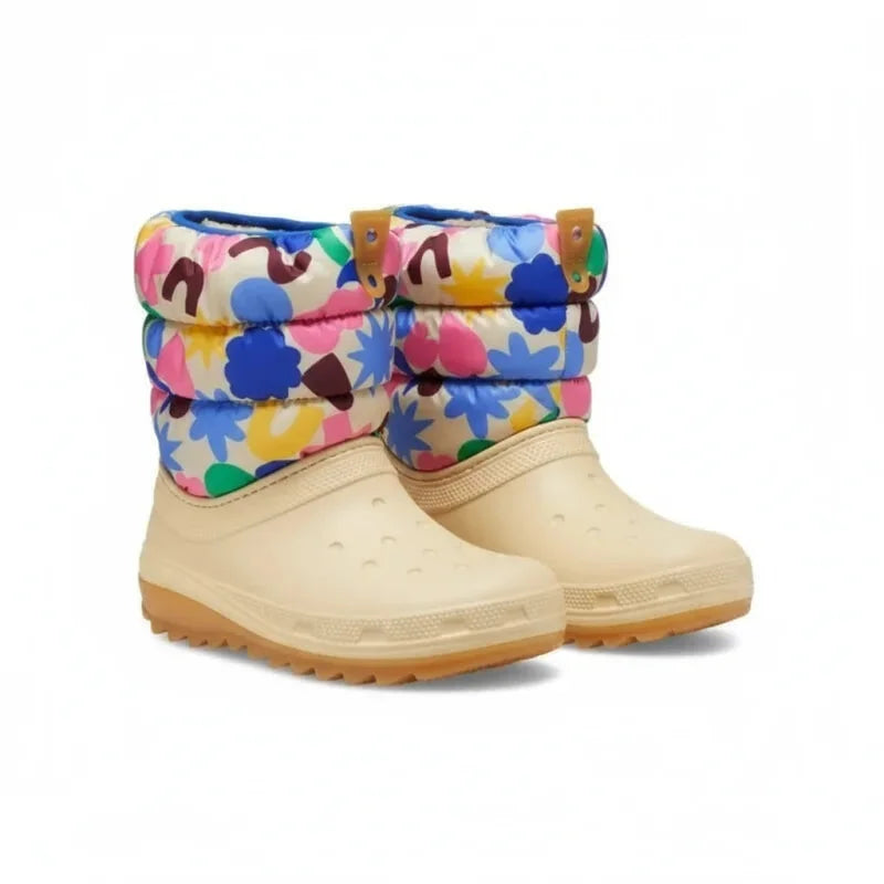 Crocs Crocs Παιδικές Μπότες Χιονιού 210410-2ET Πολύχρωμες Χιονιού Κορίτσι / Snowboots Girl 45-2_05fb6b3a-cbd0-4524-9ea9-0fcb37248509