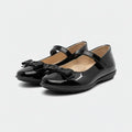 Ricco Kids Ballerines en cuir grec faites à la main anatomiques pour filles noires