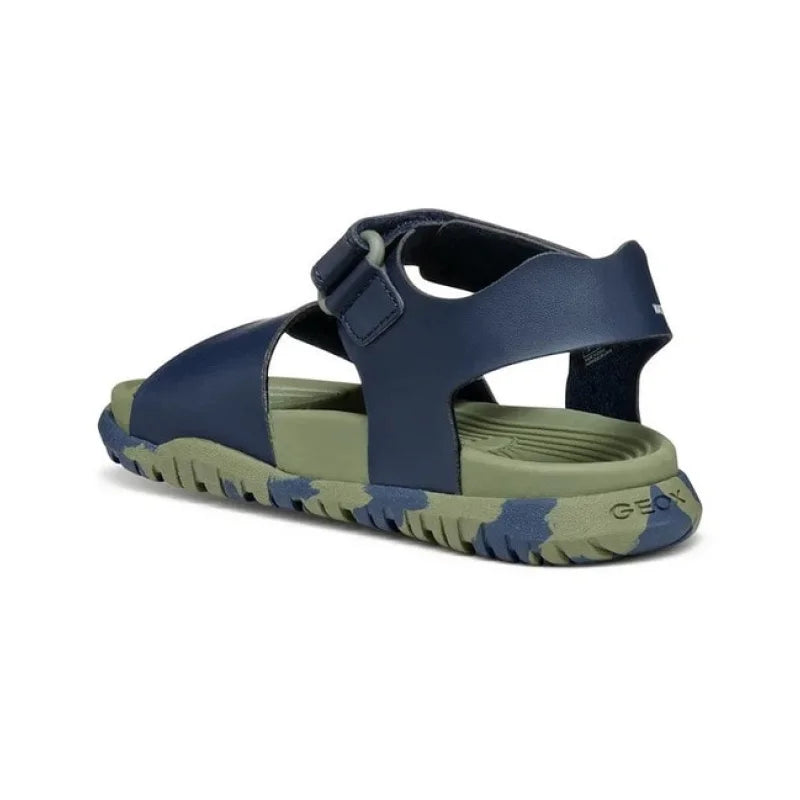 Geox Geox J35HMA 00054 CF4A3 Παιδικά Πέδιλα Borealis Navy/Military Πέδιλο Αγόρι / Sandals Boy 4_x5wj-pm