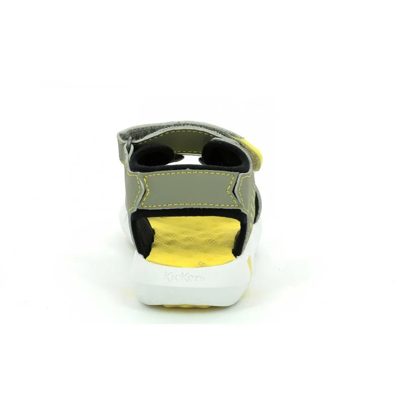 Kickers Kickers Παιδικά Ανατομικά Αδιάβροχα Πέδιλα για Αγόρια Χακι Πέδιλο Αγόρι / Sandals Boy 858670-30-203_2
