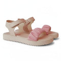 Ricco Sandales en cuir grec pour enfants faites à la main anatomiques pour filles rose