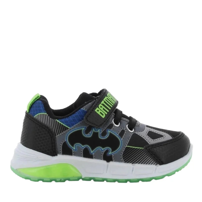 Leomil Batman παιδικά sneakers για αγόρια με φωτάκια Μαύρα Παπούτσι Αγόρι Φωτάκια / Shoes with Lights Boy BM003065a