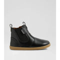 BOBUX Παιδικές Ανατομικές Δερμάτινες Μπότες Unisex Jodhpur Toddler (Νούμερα 23-26) Μαύρες