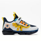 Bull Boys Bull Boys Παιδικά Sneakers με Φωτάκια και Ήχους Δεινόσαυρων Πολύχρωμα Παπούτσι Αγόρι Φωτάκια / Shoes with Lights Boy BullBoys_DNAR5008_A00_BLBI