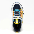 Bull Boys Bull Boys Παιδικά Sneakers με Φωτάκια και Ήχους Δεινόσαυρων Πολύχρωμα Παπούτσι Αγόρι Φωτάκια / Shoes with Lights Boy BullBoys_DNAR5008_A00_BLBI_02