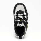 Bull Boys Bull Boys Παιδικά Sneakers με φωτάκια Ασπρόμαυρα Παπούτσι Αγόρι Φωτάκια / Shoes with Lights Boy BullBoys_DNAR5014_B00_BINE_02