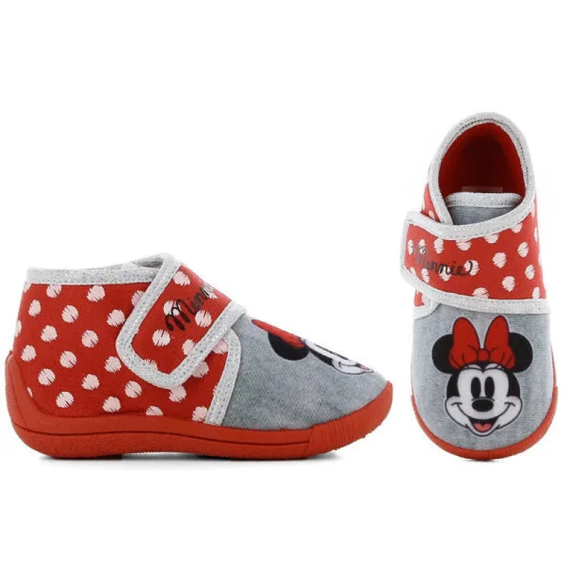 Leomil Minnie παιδικές ανατομικές παντόφλες για κορίτσια Κόκκινες Παντοφλάκια Κορίτσι / Slippers Girl DM010223-C84-2623_2