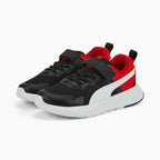 Puma Puma Αθλητικά Παιδικά Παπούτσια Running Evolve Run Mesh Μαύρα Αθλητικά Αγόρι /Sportshoes Boys Evolve-Run-Mesh-Alternative-Clos