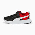 Puma Αθλητικά Παιδικά Παπούτσια Running Evolve Run Mesh Μαύρα