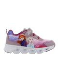 Leomil Disney Frozen Παιδικά Sneakers Ανατομικά με Φωτάκια Λιλά Παπούτσι Κορίτσι Φωτάκια / Shoes with Lights Girl FZ012329a