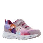 Leomil Disney Frozen Παιδικά Sneakers Ανατομικά με Φωτάκια Λιλά Παπούτσι Κορίτσι Φωτάκια / Shoes with Lights Girl FZ012329b