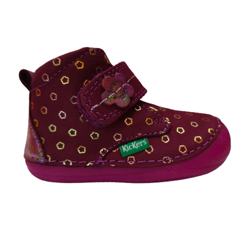 Kickers Kickers Suede Παιδικά Μποτάκια με Σκρατς Μπορντω Μποτάκι Κορίτσι / Boots Girl IMG20230829165251-removebg-preview