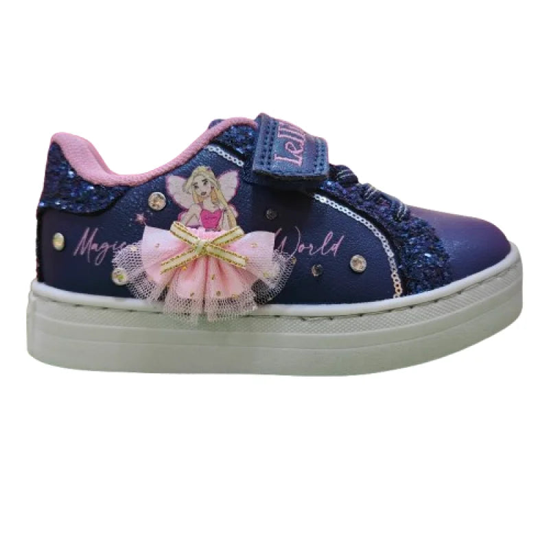 Lelli Kelly Lelli Kelly παιδικά sneakers με φωτάκια LKAL4484-BL01 για κορίτσια μπλε Παπούτσι Κορίτσι Φωτάκια / Shoes with Lights Girl IMG20240906164932-removebg-preview