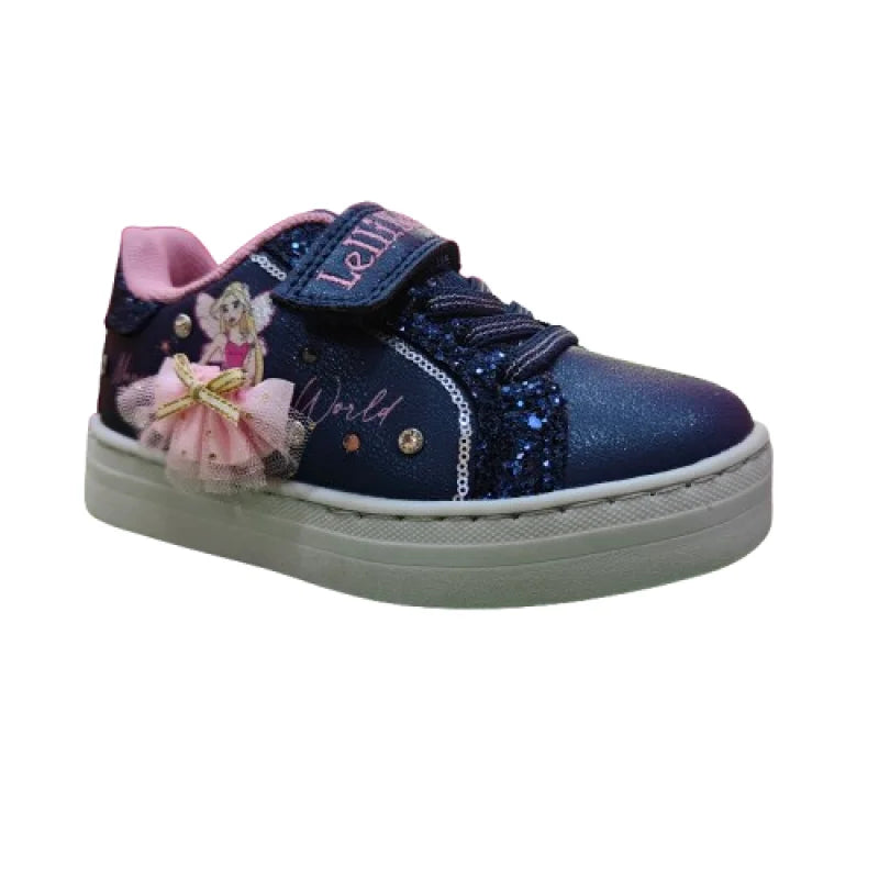 Lelli Kelly Lelli Kelly παιδικά sneakers με φωτάκια LKAL4484-BL01 για κορίτσια μπλε Παπούτσι Κορίτσι Φωτάκια / Shoes with Lights Girl IMG20240906165002-removebg-preview