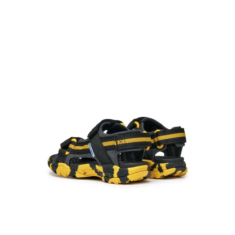 Geox Geox Παιδικά Πέδιλα J Borealis Μαύρα Κίτρινα Πέδιλο Αγόρι / Sandals Boy J450RE01411C0054_08