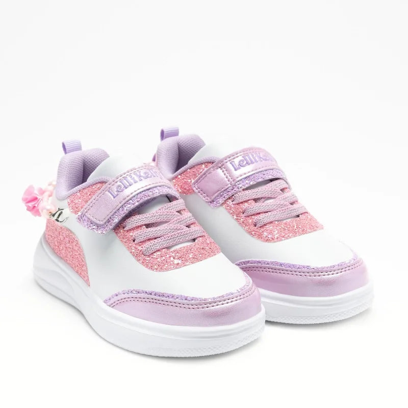 Lelli Kelly Lelli Kelly παιδικά sneakers για κορίτσια με πολύχρωμα αυτοκόλλητα Sneaker Κορίτσι / Sneaker Girl LelliKelly_LKAA4729_A00_BIRO_01