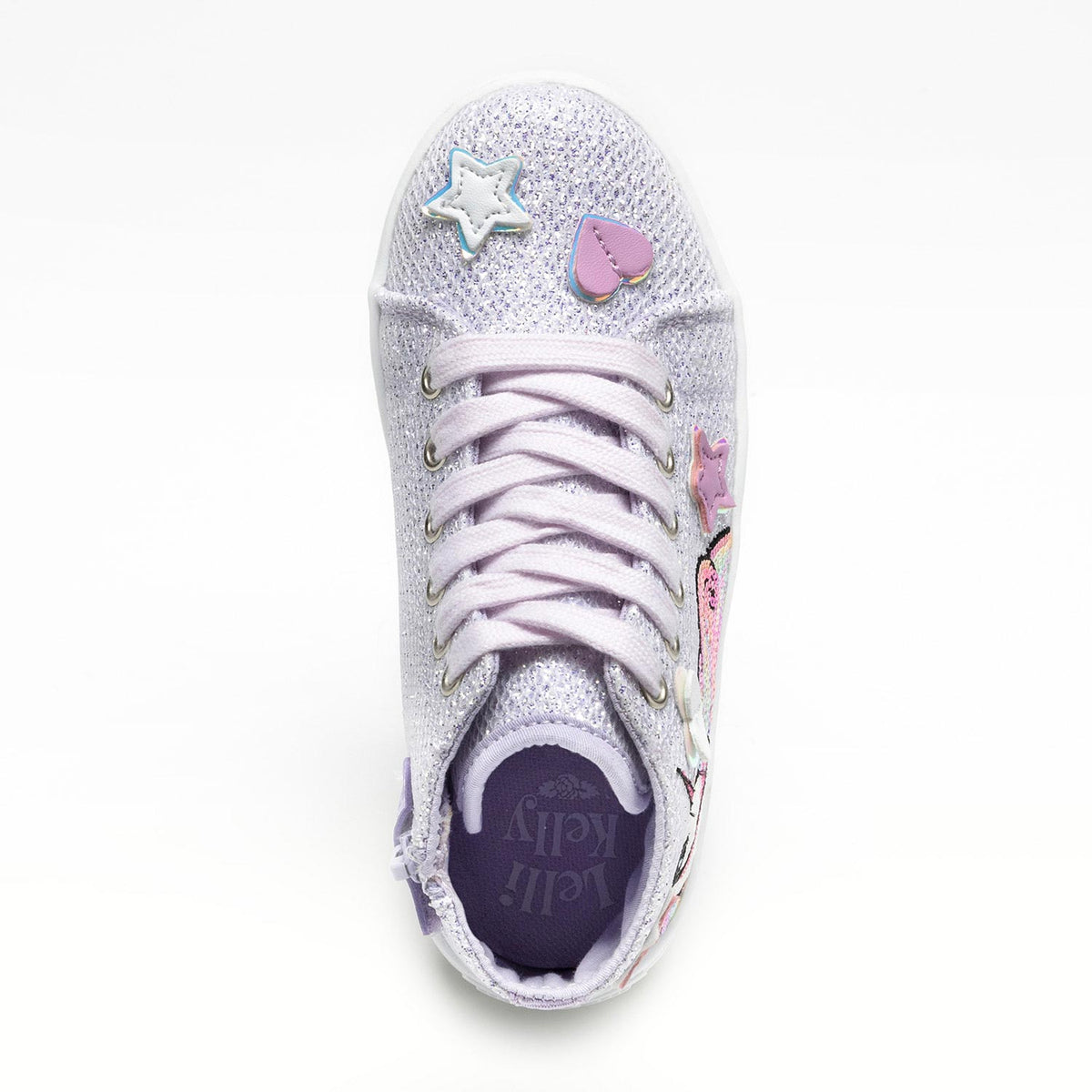 Lelli Kelly Lelli Kelly Παιδικά Sneakers High Μονόκερος Πάνινα για Κορίτσι Λιλά Sneaker Κορίτσι / Sneaker Girl LelliKelly_LKEA4722_B00_LI01_02