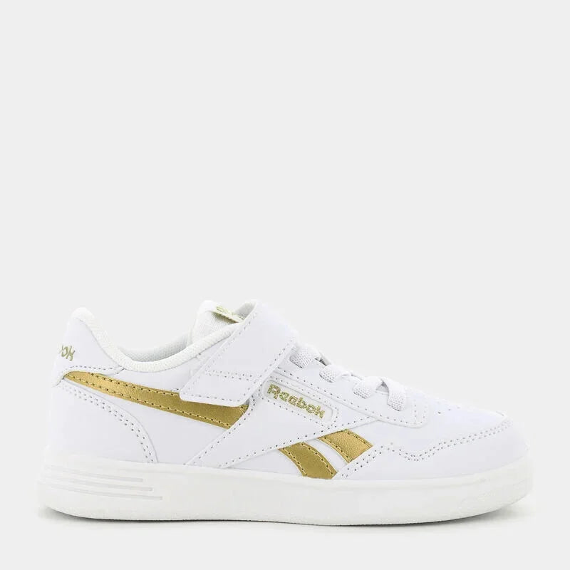 Reebok Reebok Court Advance παιδικά Sneakers για κορίτσια λευκά χρυσό Sneaker Κορίτσι / Sneaker Girl SC510660-0001
