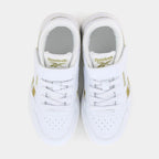 Reebok Reebok Court Advance παιδικά Sneakers για κορίτσια λευκά χρυσό Sneaker Κορίτσι / Sneaker Girl SC510660-0003