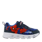 Leomil Spiderman Παιδικά Ανατομικά Sneakers με Φωτάκια για αγόρια Μπλε Παπούτσι Αγόρι Φωτάκια / Shoes with Lights Boy SP011959a