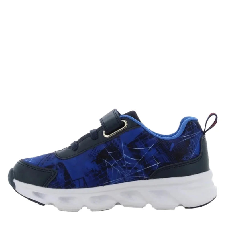 Leomil Spiderman Παιδικά Ανατομικά Sneakers με Φωτάκια για αγόρια Μπλε Παπούτσι Αγόρι Φωτάκια / Shoes with Lights Boy SP011959d