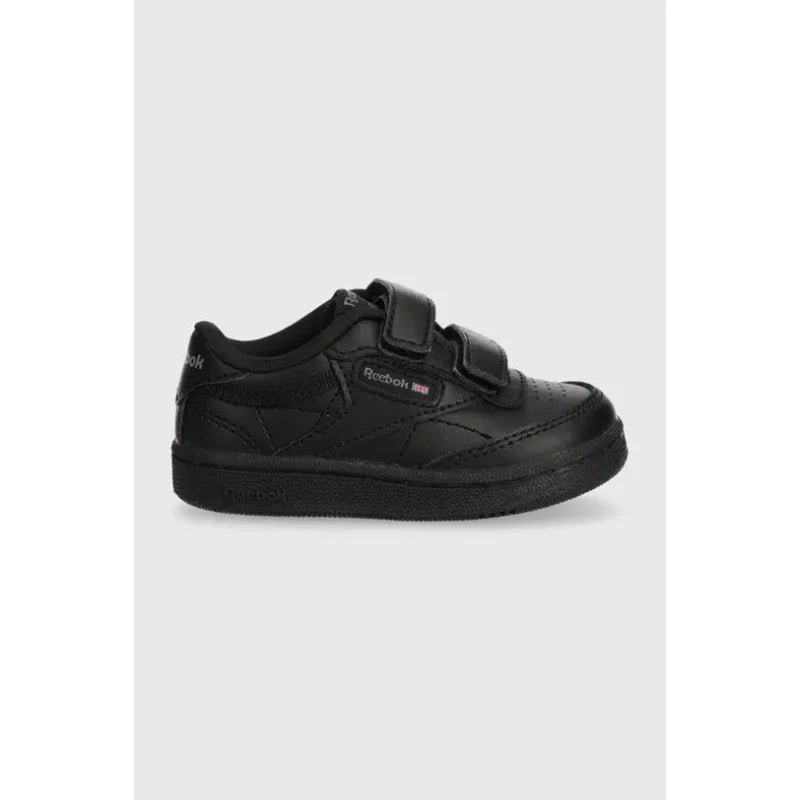 Reebok Reebok Παιδικά Δερμάτινα Αθλητικά Παπούτσια Classic CLUB C Μαύρα Sneaker Αγόρι / Sneaker Boys SS24-OBK06C-99X_F1