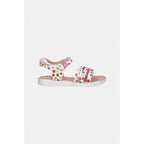 Αgatha Ruiz De La Prada Agatha Ruiz de la Prada 262962-B Παιδικά Πέδιλα - Λευκό με Πολύχρωμα Πουά & Glitter Πέδιλο Κορίτσι / Sandals Girl SS26-OBG0NP-00X_F2